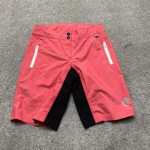 Maloja Shorts XS Extra Small Red Verena M Active Cycling Biking 11 in Ladies